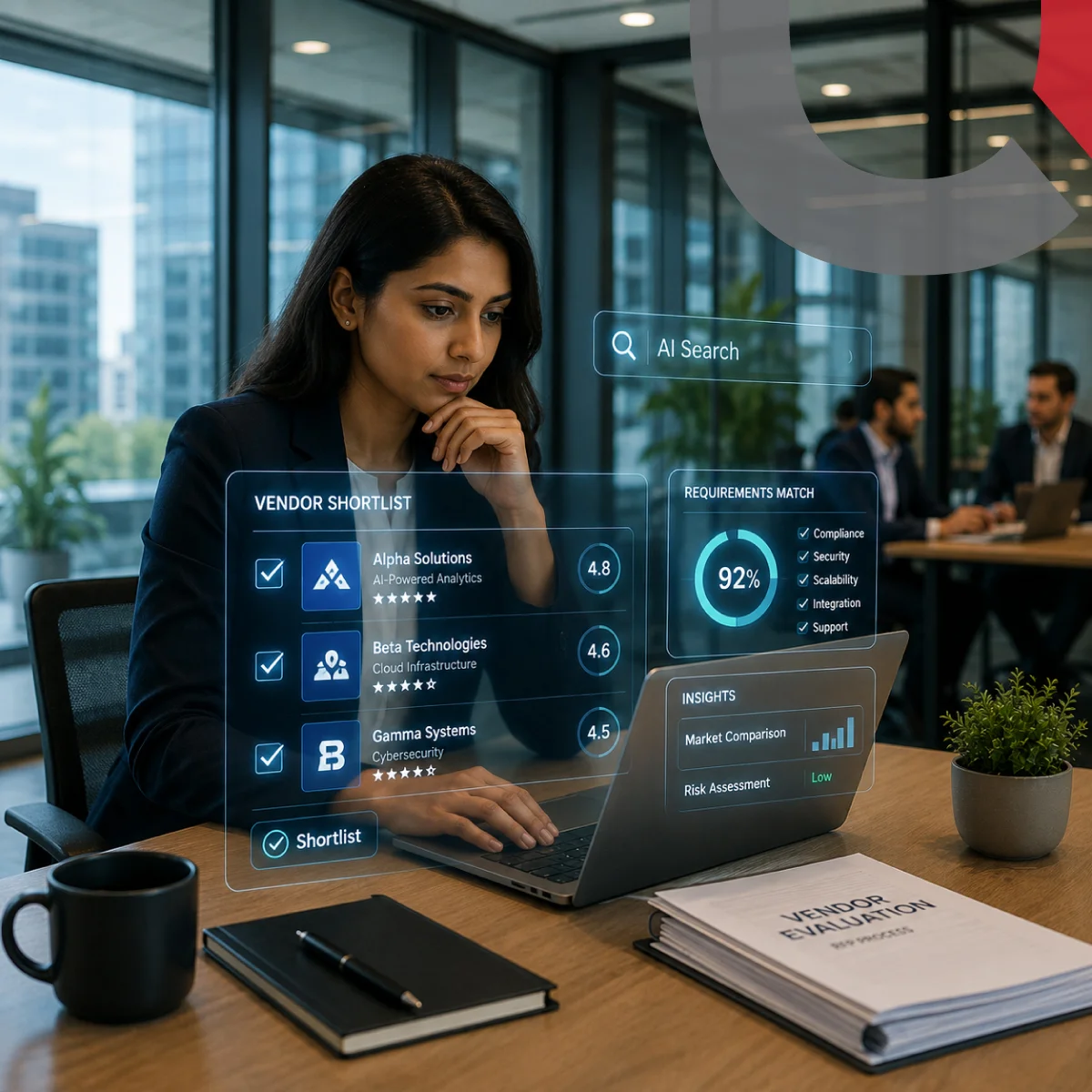 Procurement Teams Use AI to Shortlist Vendors